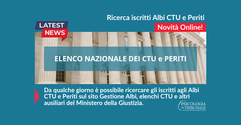 Ricerca iscritti albo Blog